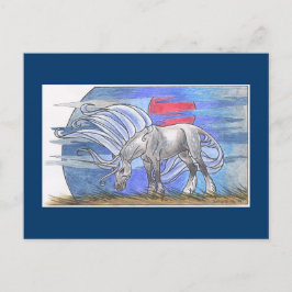 ユニコーン・サイクル - 冬 ©1999 ポストカード