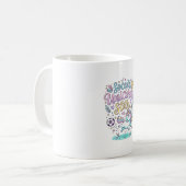 ユニコーン サッカー ユニコーン 星 かわいい コーヒーマグカップ (正面左)