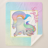 ユニコーン シェルパブランケット (正面)