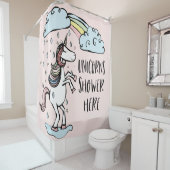 ユニコーン・シャワーはこちらシャワーカーテン シャワーカーテン (インサイチュ)