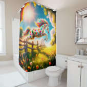ユニコーン シャワーカーテン (インサイチュ)