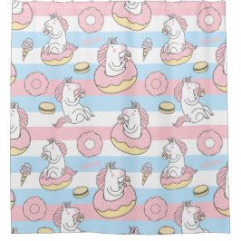 ユニコーン シャワーカーテン