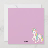 ユニコーン シーズンカード (裏面)