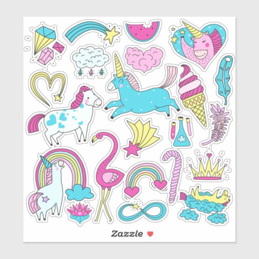 ユニコーン シール (シート)