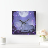 ユニコーン スクエア壁時計 (ホーム)