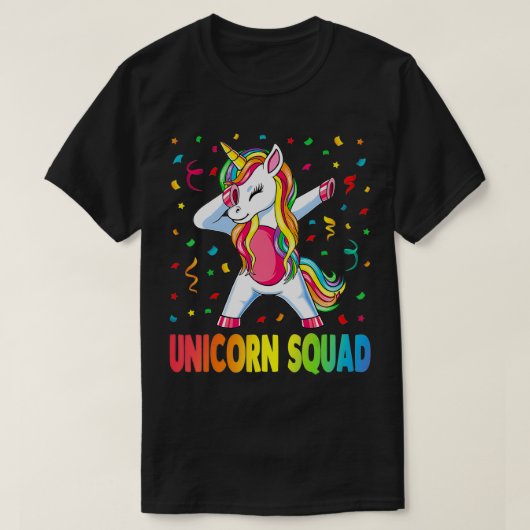 ユニコーン・スクワッド、ユニコーン・ギフト Tシャツ (デザイン正面)