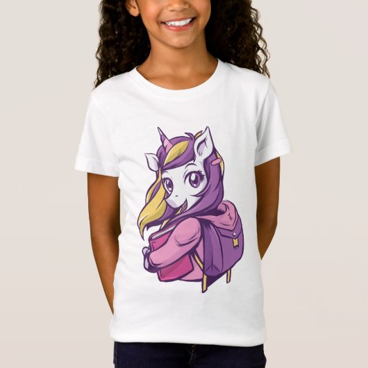 ユニコーン スクール Tシャツ デザイン (正面)