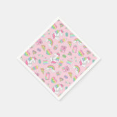 ユニコーン スタンダードカクテルナプキン (角)
