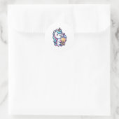 ユニコーン+タピオカ+ティーラバー ラウンドシール (バッグ)