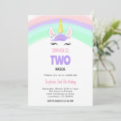 ユニコーン ツー マジカル バースデー 招待状 (スタンド正面)