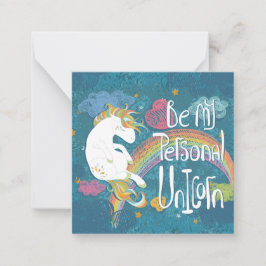 ユニコーン ノートカード