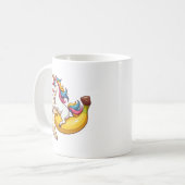 ユニコーン・バナナ コーヒーマグカップ (正面左)