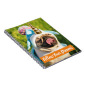 ユニコーン·パグ ノートブック (右側)