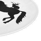 ユニコーン，ビッグフット，ジャッカロープ カッティングボード (角)