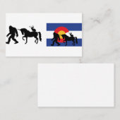 ユニコーン、ビッグフット、ジャッカロープ 名刺 (正面/裏面)