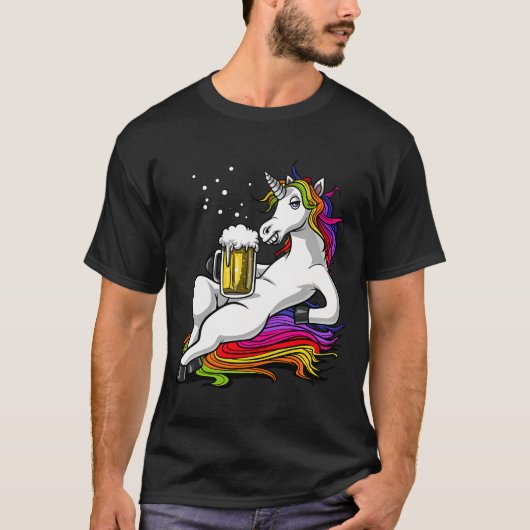 ユニコーン ビール パーティー Tシャツ (正面)