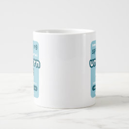 ユニコーン·ピー ジャンボコーヒーマグカップ