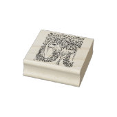 ユニコーン、ファンタジー馬、花の素敵なペア ラバースタンプ (スタンプ)