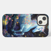 ユニコーン ファンタジー アート iPhoneケース (裏面横)