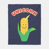 ユニコーン フリースブランケット (正面)
