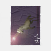 ユニコーン フリースブランケット (正面)