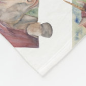 ユニコーン フリースブランケット (角)