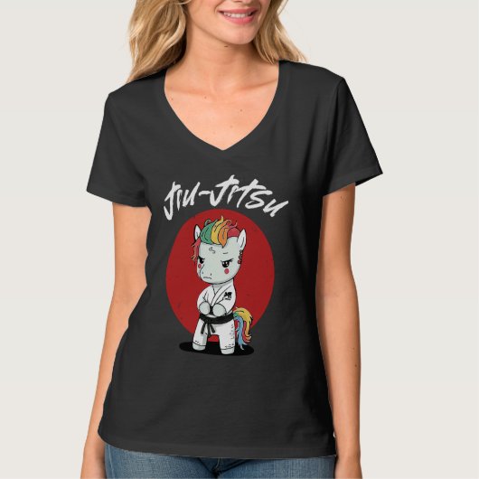 ユニコーン ブラジリアン柔術&グラップリング Tシャツ (正面)
