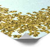 ユニコーン・プリンセス・ディーバ・イリデセント・レインボー・パステル ポスター (角)