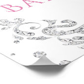 ユニコーン ベビーシャワー サイン (角)