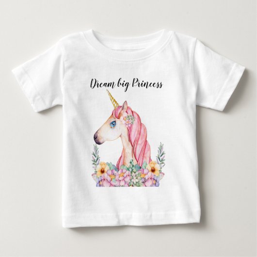 ユニコーン ベビーTシャツ (正面)