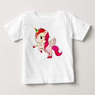 ユニコーン ベビーTシャツ