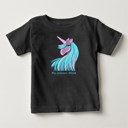 ユニコーン ベビーTシャツ (正面)