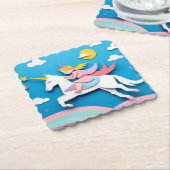 ユニコーン ペーパーコースター (アングル)