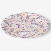ユニコーン ペーパープレート (アングル)
