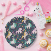 ユニコーン ペーパープレート (パーティー)