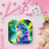 ユニコーン ペーパープレート (パーティー)