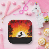 ユニコーン ペーパープレート (パーティー)