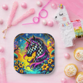 ユニコーン ペーパープレート (パーティー)