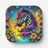 ユニコーン ペーパープレート (正面)