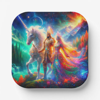 ユニコーン ペーパープレート