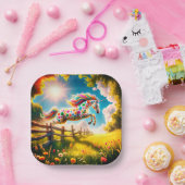 ユニコーン ペーパープレート (パーティー)