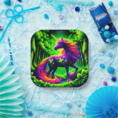 ユニコーン ペーパープレート (パーティー)