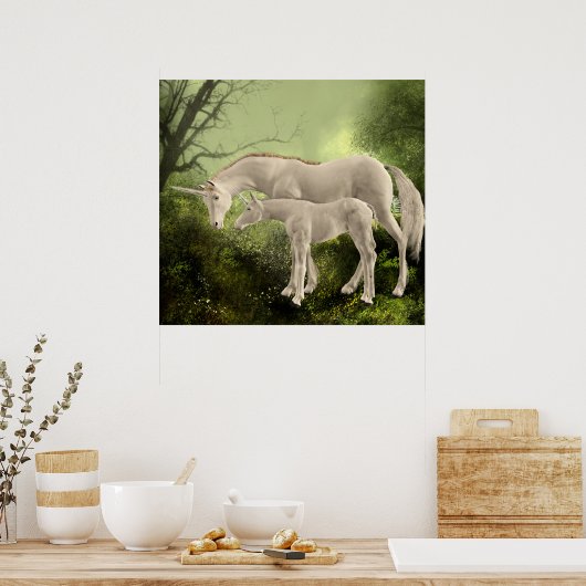 ユニコーン ポスター (キッチン)