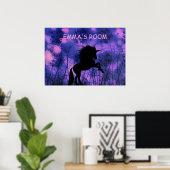 ユニコーン ポスター (ホームオフィス)