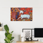 ユニコーン ポスター (ホームオフィス)