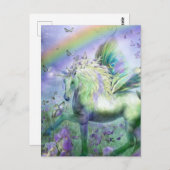 ユニコーン ポストカード (正面/裏面)
