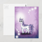 ユニコーン ポストカード (正面/裏面)