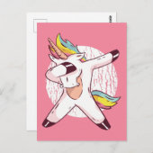 ユニコーン ポストカード (正面/裏面)