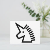 ユニコーン ポストカード (スタンド正面)