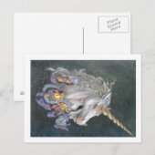 ユニコーン ポストカード (正面/裏面)